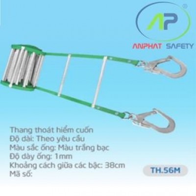 Thang thoát hiểm cuộn TH56M (2 móc)